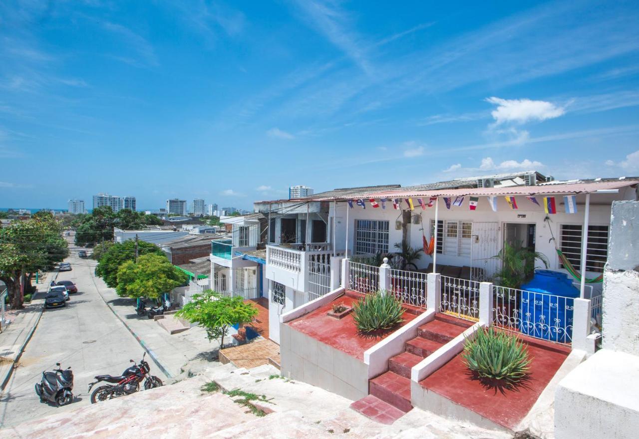 Casa Hostal Kristalu Cartagena Eksteriør billede